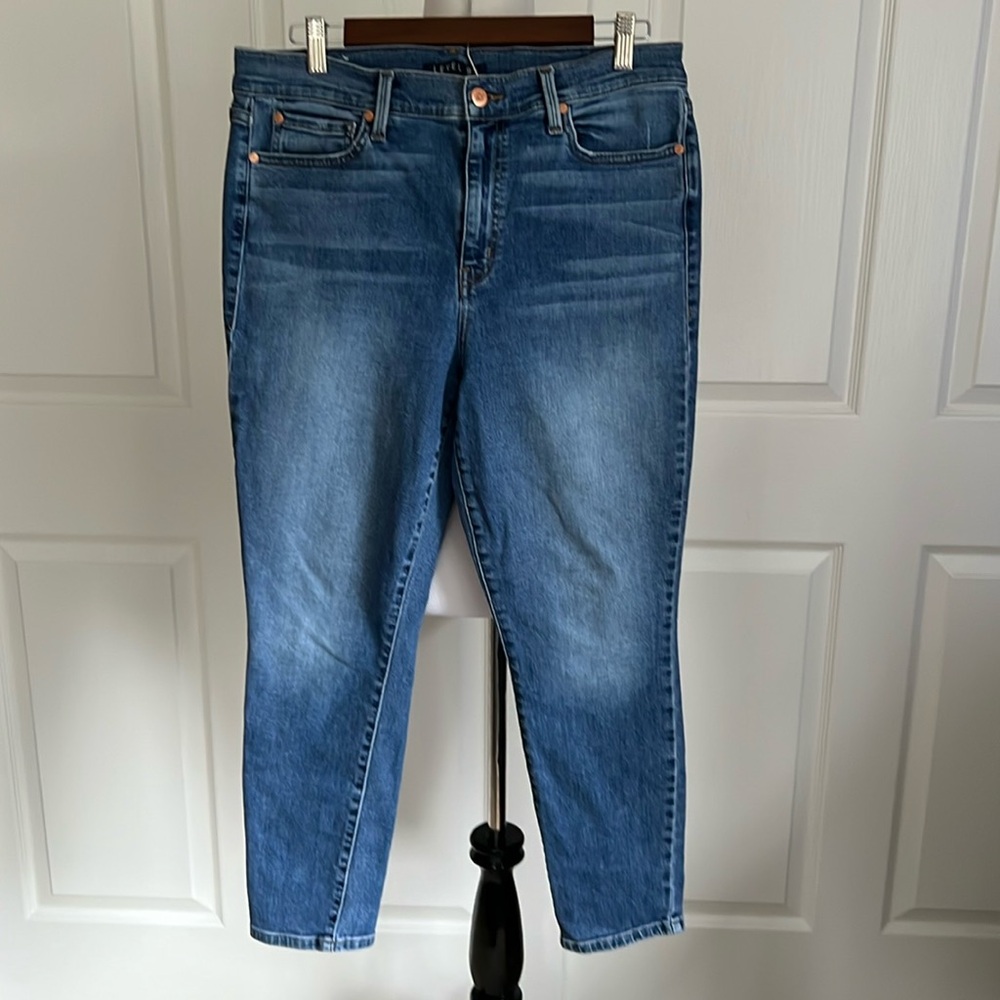 Level 99 Skinny Ankle High Rise Denim Jeans Womens Sz 14 / 32